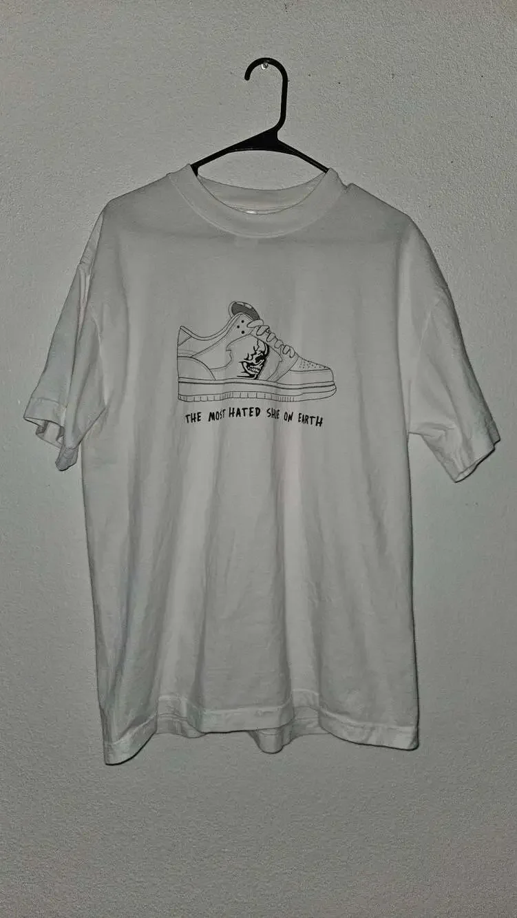 Warren Lotas 'The Most Hated Shoe on Earth' Graphic T-Shirt